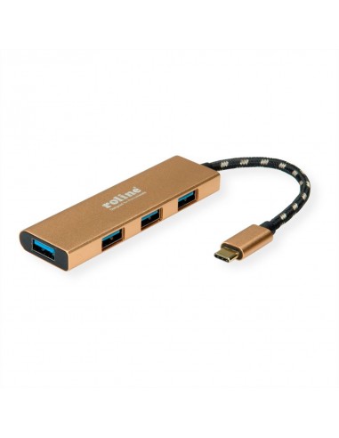 ROLINE GOLD Stacja dokująca USB C, 4x USB 3.0 / USB 3.2 Gen 1