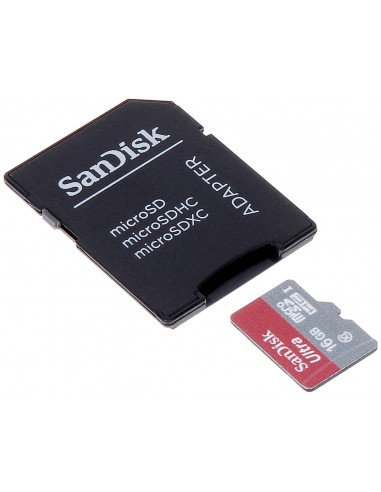 KARTA PAMIĘCI SD-MICRO-10/16-SAND UHS-I, SDHC 16 GB SANDISK