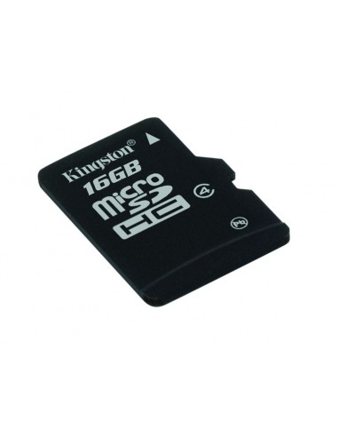 Karta pamięci KINGSTON Micro SDHC 16GB bez adaptera, class 4 (SDC4/16GBSP)
