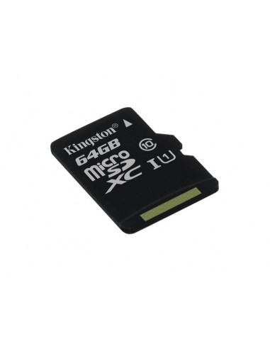 Karta pamięci KINGSTON Micro SDHC 64GB bez adaptera, class 10 (SDCS/64GBSP)