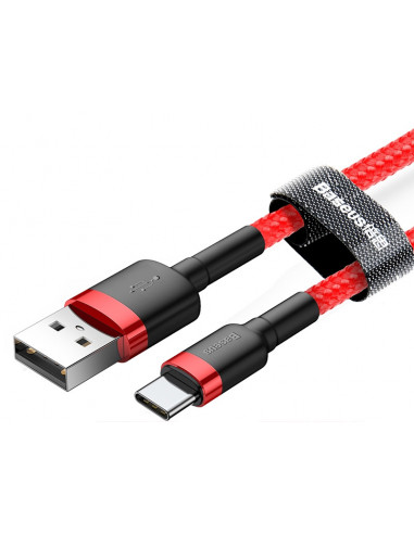 BASEUS Kabel USB Type C 2m (CATKLF-C09) Red+Red