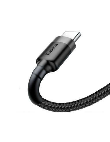 BASEUS Kabel USB Type C 1m (CATKLF-BG1) Gray+Black