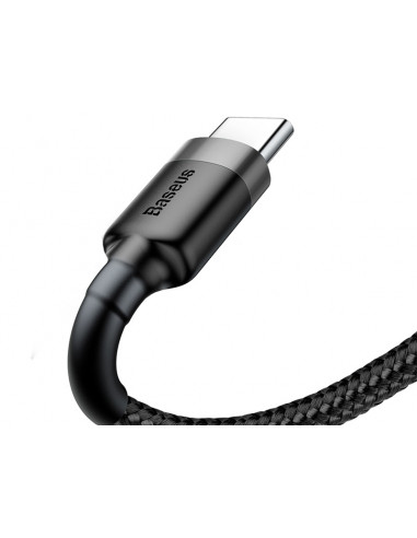 BASEUS Kabel USB Type C 0,5m (CATKLF-AG1) Gray+Black
