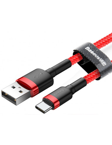 BASEUS Kabel USB Type C 0,5m (CATKLF-A09) Red+Red