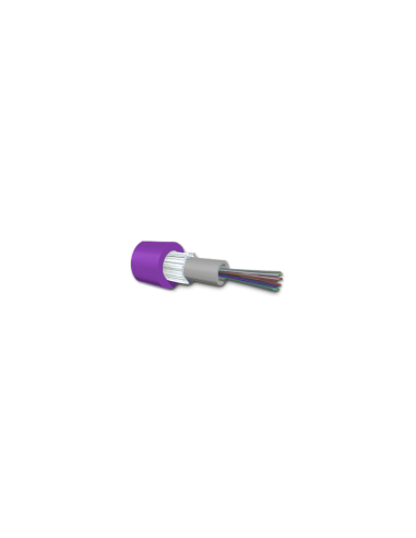 Kabel światłowodowy OM4 B2ca U-DQ(ZN)BH uniwersalny trudnopalny "FireHardy" MM 12G 50/125 LSOH ALANTEC