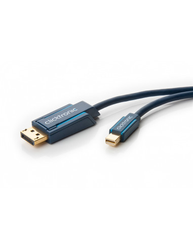 Kabel DisplayPort na Mini DisplayPort 3m pozłacany
