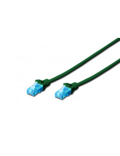 Kabel sieciowy RJ45 kat.5e U/UTP AWG 26/7 PVC 10m zielony