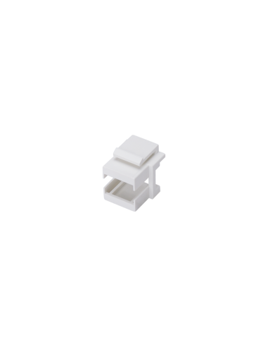 Adapter mocowania typu keystone pod adapter SC simplex / LC duplex, kolor biały ALANTEC