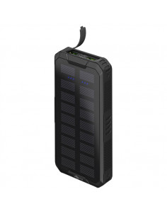 Powerbank z baterią słoneczną do szybkiego ładowania na zewnątrz 20.000 mAh (USB-C™ PD, QC 3.0)