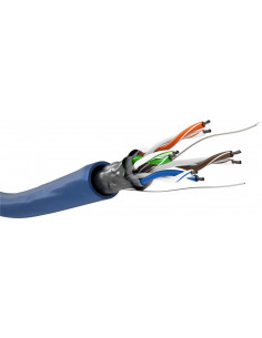 CAT 5e kabel sieciowy, F/UTP - Wersja kolorystyczna Niebieski