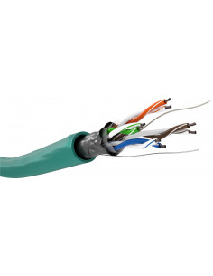 CAT 5e kabel sieciowy, F/UTP - Wersja kolorystyczna Zielony