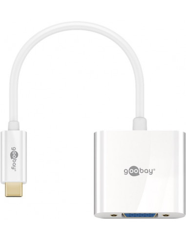 Adapter USB-C™ VGA, biały - Wersja kolorystyczna Biały