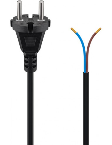 Uniwersalny przewód przyłączeniowy odkurzacza 7,5 m, czarny - Długość kabla 7.5 m