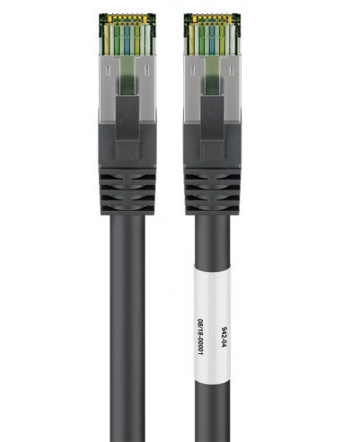 CAT 8.1 patch cable, S/FTP (PiMF), - Długość kabla 1 m