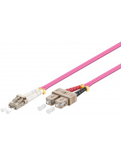 Kabel światłowodowy, Multimode (OM4) Violett - Długość kabla 2 m