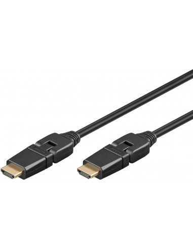 Przewód HDMI™ o dużej szybkości transmisji 360° z Ethernet - Długość kabla 3 m