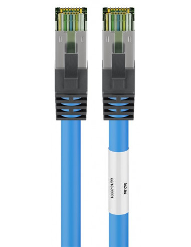 CAT 8.1 patch cable, S/FTP (PiMF), - Długość kabla 0.25 m