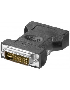 Adapter analogowy DVI-I/VGA, - Połączenie typu Wtyk DVI-I Dual Link (24+5-pinowy)