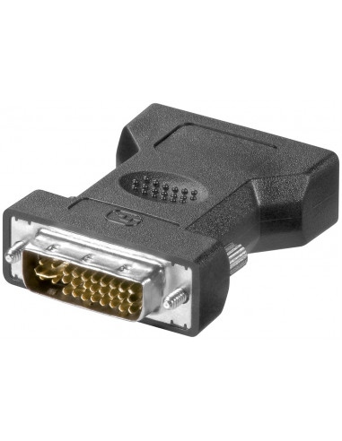 Adapter analogowy DVI-I/VGA, - Połączenie typu Wtyk DVI-I Dual Link (24+5-pinowy)