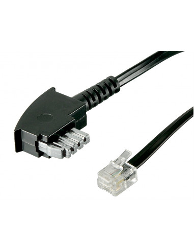 Kabel przyłączeniowy TAE (Niemcy) 6-pinowe przyporządkowanie - Długość kabla 6 m