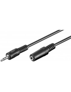 Przedłużacz do słuchawek i audio AUX, 3-pinowy 3,5 mm - Długość kabla 5 m