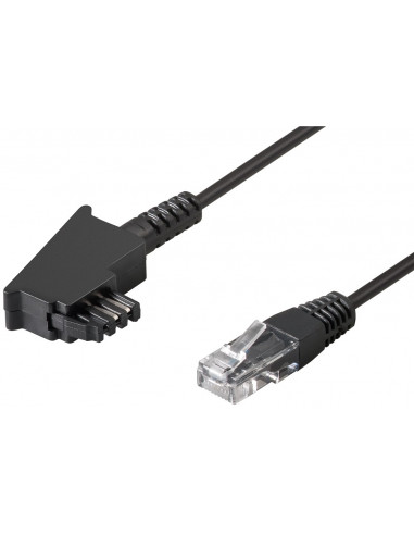 Kabel przyłączeniowy TAE-F do DSL/VDSL - Długość kabla 3 m