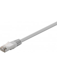 CAT 5e Kabel łączący, F/UTP, Szary - Długość kabla 5 m