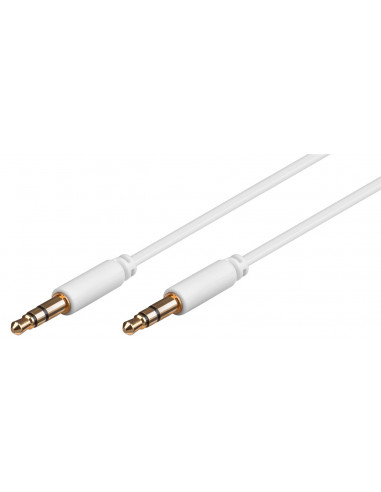 Kabel łączący jack 3,5 mm, pozłacany - Długość kabla 2 m