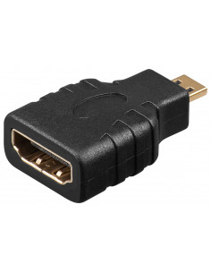 Adapter HDMI™, pozłacany - Zużycie Jednostka 1 szt. w torebce plastikowej