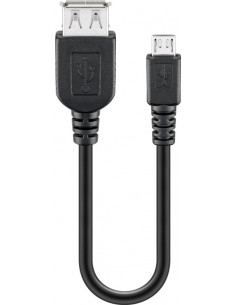 Adapter USB 2.0 Hi-Speed 0,2 m - Połączenie typu Gniazdo USB 2.0 (typ A)