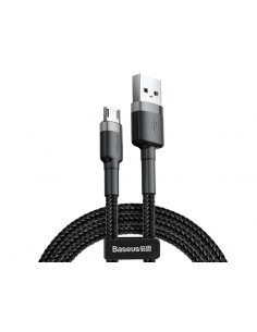 BASEUS Kabel USB/MicroUSB 3,0m  USB / micro USB 2A (CAMKLF-HG1) Black+Gray