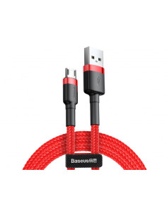 BASEUS Kabel USB/MicroUSB 2,0m  QC3.0 2.4A (CAMKLF-C09) Red