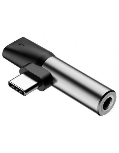 BASEUS Adapter Audio L41 USB-C to Mini Jack 3.5mm + USB-C (CATL41-S1)