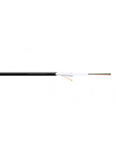 Kabel światłowodowy uniwersalny DIGITUS 12 włókien OM4 50/125 Dca LSOH 1500N czarny