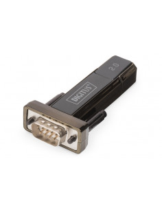 Konwerter/Adapter USB 2.0 do RS232 DB9 z kablem USB A M/Ż dł. 80cm