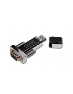 Konwerter/Adapter USB 1.1 do RS232 DB9 z kablem Typ USB A M/Ż 80cm