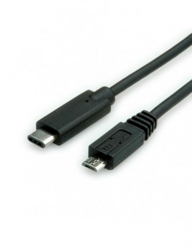 VALUE Kabel USB2.0 Typ C - MicroB M/M 0.5m