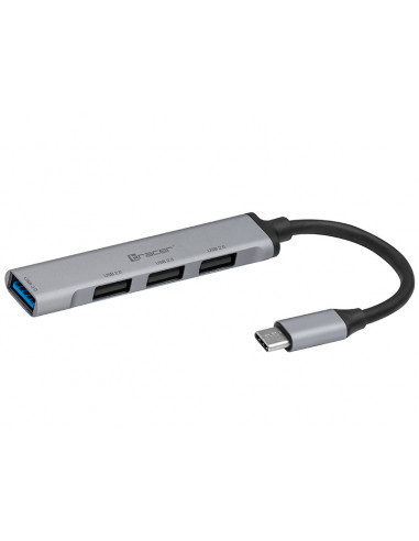 HUB TRACER USB 3.0 H40 4 ports, USB-C