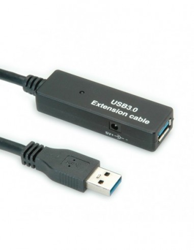ROLINE Przedłużacz USB3.0 Active Repeater 10m