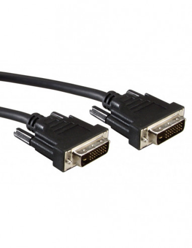 Monitor DVI Kabel, DVI M - DVI M, (24+1) dual link, 2 m
