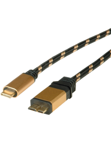 ROLINE Kabel GOLD USB 3.1 C-Micro B M/M 1m