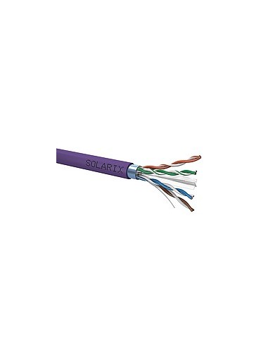 Kabel instalacyjny Solarix CAT6 FTP LSOH E(ca) szpula 500m SXKD-6-FTP-LSOH