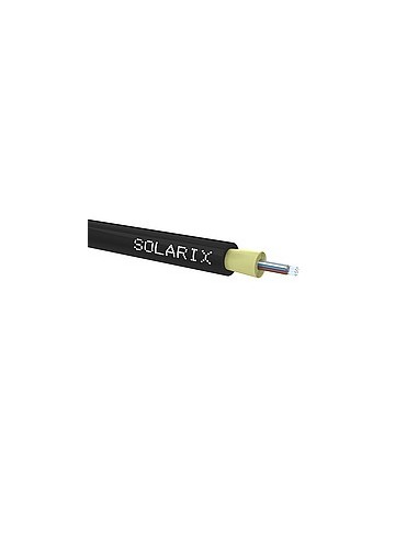 DROP1000 kabel Solarix 12f 9/125, 3,8mm LSOH E(ca) czarny SXKO-DROP-12-OS-LSOH