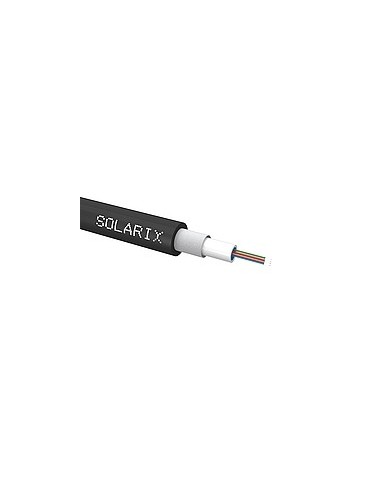 Uniwersalny kabel światłowodowy CLT Solarix 8f 9/125 LSOH E(ca) czarny SXKO-CLT-8-OS-LSOH