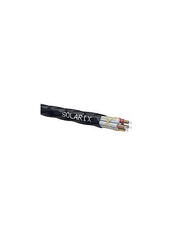 Kabel światłowodowy do wdmuchiwania MICRO Solarix 48f 9/125 HDPE F(ca) czarny SXKO-MICRO-48-OS-HDPE