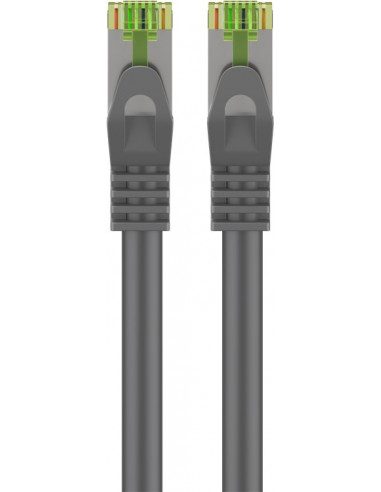 Kabel krosowy CAT 8.1 z certyfikatem GHMT, S/FTP (PiMF), Szary - Długość kabla 3 m