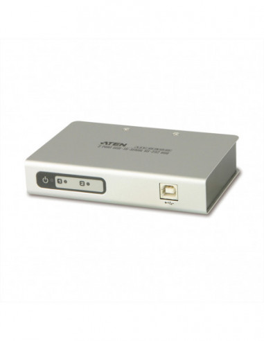 ATEN UC2322 Koncentrator 2-portowy USB do portu szeregowego RS-232